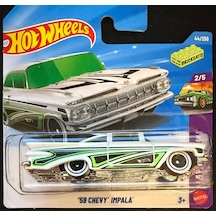 Hot Wheels Tekli Arabalar '59 Chevy İmpala Jjk81 Layin' Low Çok Renkli