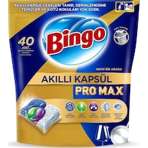 Bingo Akıllı Kapsül Pro Max Bulaşık Makinesi Tableti 40 Adet