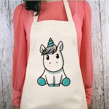 Minik Unicorn Su İtici Özellikli Mutfak Önlüğü