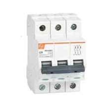 Lauritz Knudsen, BB30250C-25A,10kA,C, 3P MCB, Otomatik sigorta