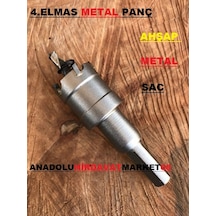 4elmas 16mm Panç Sac Metal Delici Ahşap Delici Çelik Panç Adaptör