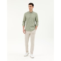 Pierre Cardin Erkek Bej Kanvas / Chino Pantolon 50288509-vr011 Bej