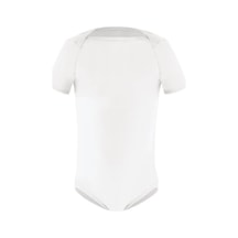 Cotonhause Blackspade 1250 Unisex Bebek Beyaz 2 Li Kısa Kol Thermal Çıtçıtlı
