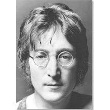 Cakasepetim John Lennon Gözlüklü Ahşap Mdf Tablo