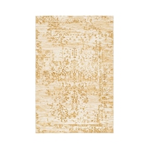 Kartela Halı Siro Halı Kaymaz Taban Makinede Yıkanabilir Halı Hardal Sarısı - 80 X 120 Cm
