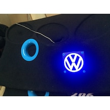 Volkswagen Golf 4 Polyesterli 4'lü Oval Hoparlör Pandizot Kabartmalı 2 Port Işıklı