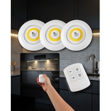 Uzaktan Kumandalı 3 Lü Spot Led Işık Uuczzz3lüspotledışıkkkkkk1 Çok Renkli
