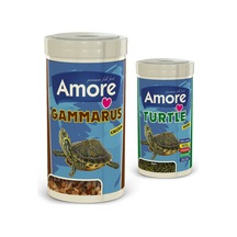 Amore Gammarus 1000ml ve Turtle Sticks 250ml Kutu Kaplumbağa Yemi