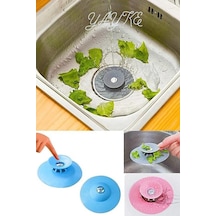Yayke 3lü Silikon Süzgeç Lavabo Banyo Tıkacı Evye Küvet Gider
