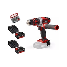 Einhell TE-CD 18/48 Li-ı Akülü Darbeli Vidalama + 2 X 4 Ah Akü + 32 Parça Uç Seti