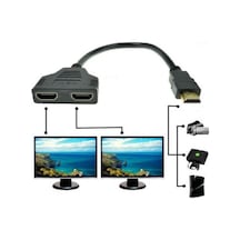 Hdmi Splitter 2 Port Çoklayıcı Çoğaltıcı Tv Görüntü Çoğaltıcı