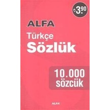 Alfa Türkçe Sözlük- Alfa Yayıncılık