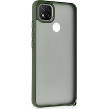 Newface Xiaomi Redmi 9c Kılıf Elegant Kapak - Yeşil