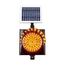 Tr 300 Mm Ledli Güneş Enerjili Flaşör, Solar Çakar Lamba