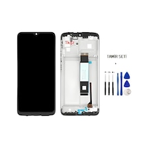Xiaomi Poco M3 Uyumlu Lcd Ekran Dokunmatik Çıtalı Servis + Tamir Seti
