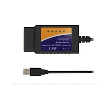 Elm327 Araç Arıza Tespit Cihazı Obd2 V1.5 Usb Pıc18F25K80 Çips