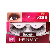 Kiss Kpe45 Velvet 05 Premium Human Hair Takma Kirpik 1 Çift 4 Renk