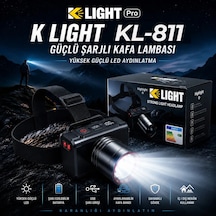 K Light Kl811 Kafa Lambası Siyah