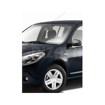 Dacia Sandero 2008-2012 Modeller Arası Krom Cam Çıtası 4 Parça Paslanmaz Çelik