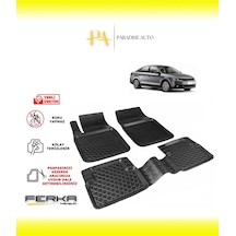 Volkswagen Jetta 6 2011-2018 Uyarlanabilir Havuzlu Paspas