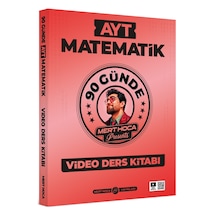 2026 90 Günde AYT Matematik Video Ders Kitabı Mert Hoca Yayınları