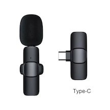 Nettech K8 Plastik Type-C Kablosuz Yaka Mikrofonu
