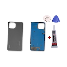 Xiaomi Mi 11 Lite Siyah Arka Kapak Batarya Kapağı Pil Kapağı Yapışkan Ve Sökme Aparatıyla Beraber Full Set Siyah