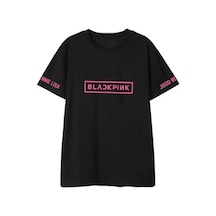 Noıssey Kırmızı Etiket Galashop Blackpınk T-shirts Model4745 17961 Siyah