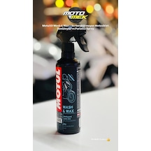 Motul E1 Wash & Wax Pratik Motosiklet Yüzey Temizleyici 400ml