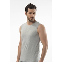 Cacharel Erkek Bisiklet Yaka Spor Atlet Gri 001