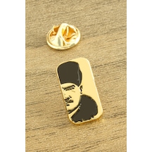 Zenviac456 Atatürk Yaka Rozet Zenviac45678 Sarı 74433737