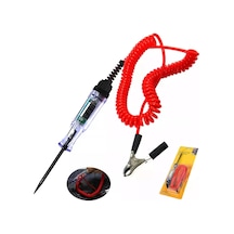 Geekyou Araç Akım Testeri 6-24v Dijital Göstergeli, Otomobil Tamiri İçin Elektrik Kontrol Aracı, Yaylı Kablolu, Hassas Ölçüm