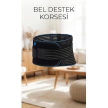 Unisex Ayarlanabilir Nefes Alabilir Ortopedik Bel Destekli Çalışma Korsesi