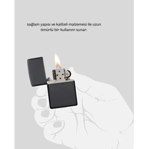 Ergonomik Tutma Özellikli Metal Çakmak Mat Yüzeyli