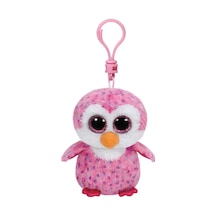 Ty Beanie Boo S Glider Penguen Peluş Anahtarlık Açık Bej