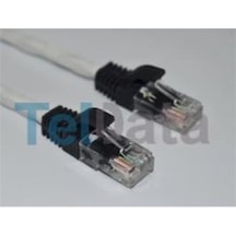 Teldata Tld-050b Cat6 0.50mt Beyaz Utp Patch Kablo