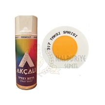 Akçalı Taksi Sarı Sprey Boya 400 ML - 317