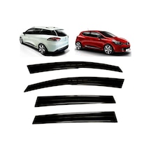 Renault Clio 4 Cam Rüzgarlığı Mugen Tip 4'Lü Set Clio 4 Hatchback