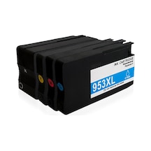 Photo Ink Bk Hp 953Xl 1 Set 4 Renk Kartuş Hp 7220. 7230. 7240. 8