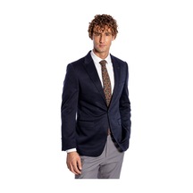 Wessi Lacivert Düz Slim Fit Erkek Ceket Lacivert