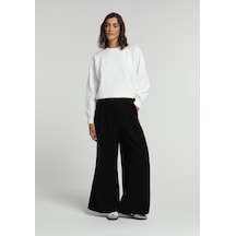 Colin's Colins Regular Fit Yüksel Bel Geniş Paça Kadın Siyah Pantolon Cl1082188 Q1.v1 Blk