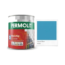Permolit Monotip Astarlı Antipas Boya Havai Mavi 0.75 Lt.
