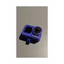 Djı Osmo Action 5 4 3 Uyumlu Yumuşak Çerçeve Kılıf - Tüm Gopro Aksesuarlarıyla Uyumlu Lacivert