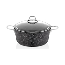 Falez Black Line Döküm Granit Derin Tencere 26 CM