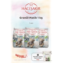 Hacı Şakir 3 Adet Baby Granül Matik 1 Kg Ve Rosıe