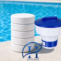 %90 Lık 5'li Multitablet Klor 1kg Ve Dispenser Klor Dağıtıcılı