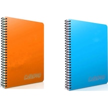 Gıpta Chromo 140 Yp. A4 Spiralli Pp. Kapak Defter Kareli 2'li