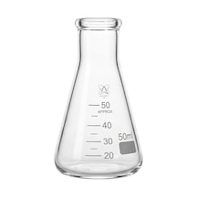 Cam Erlen Dereceli Laboratuvar Çalışmaları İçin Uygun - 50 Ml