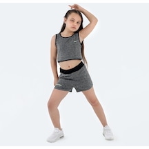 Slazenger DESTA IN Kız Çocuk Alt Üst Takım Koyu Gri