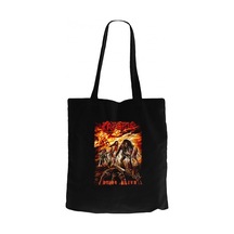Kreator Dying Alive Siyah Kanvas Bez Çanta Siyah